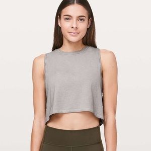 Lululemon Muscle Love Crop Tank, Size 10, Like New